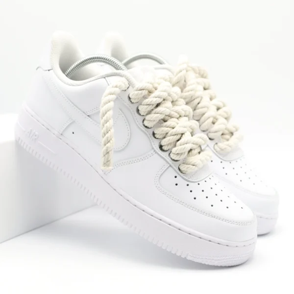 Air Force 1 White Rope Laces - Image 2