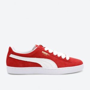Puma Suede Classic 'B-Boy' Flame Scarlet & White